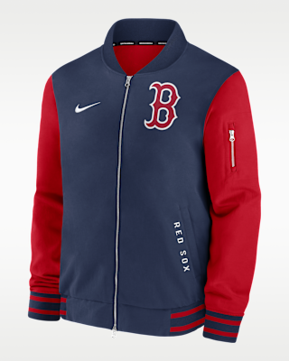 Boston Red Sox Authentic Collection Dugout Men's Nike MLB Full-Zip